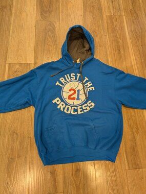 Philadelphia 76ers Hoodie Men's XL Joel Embid